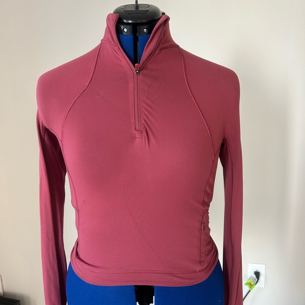 LULU LEMON quarter zip